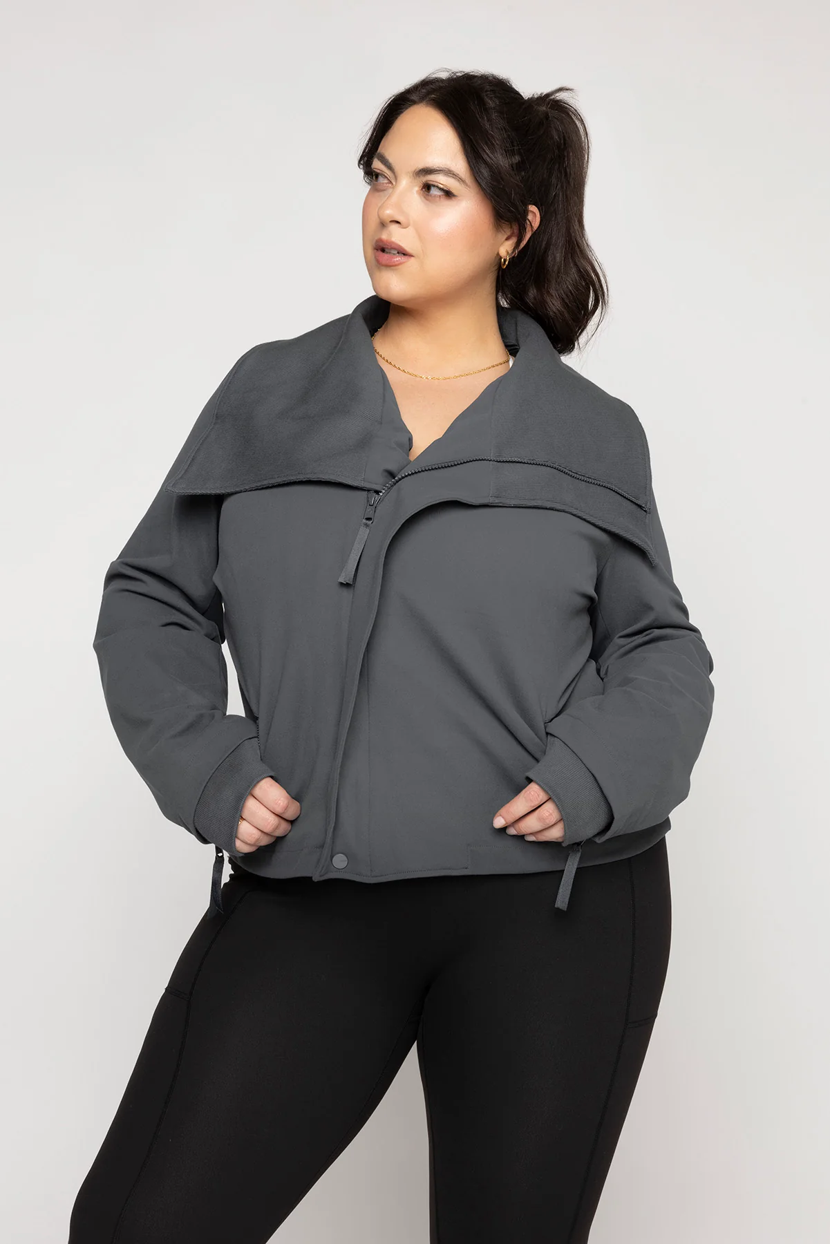 Heart Racer Moto Jacket - Raincloud 1 11850-heart-racer-moto-jacket-raincloud-1.webp