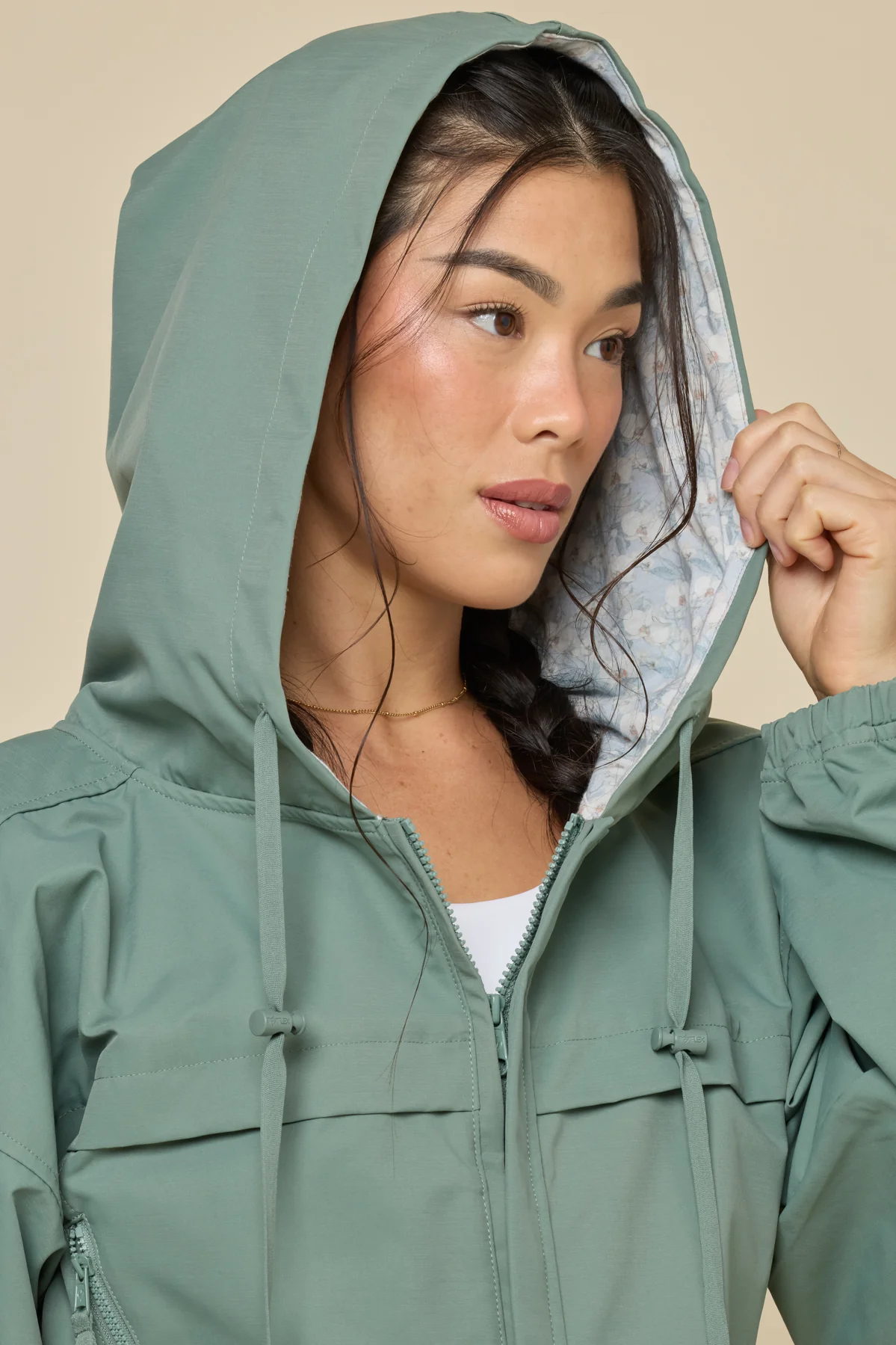 Packable Windbreaker - Morning Moss