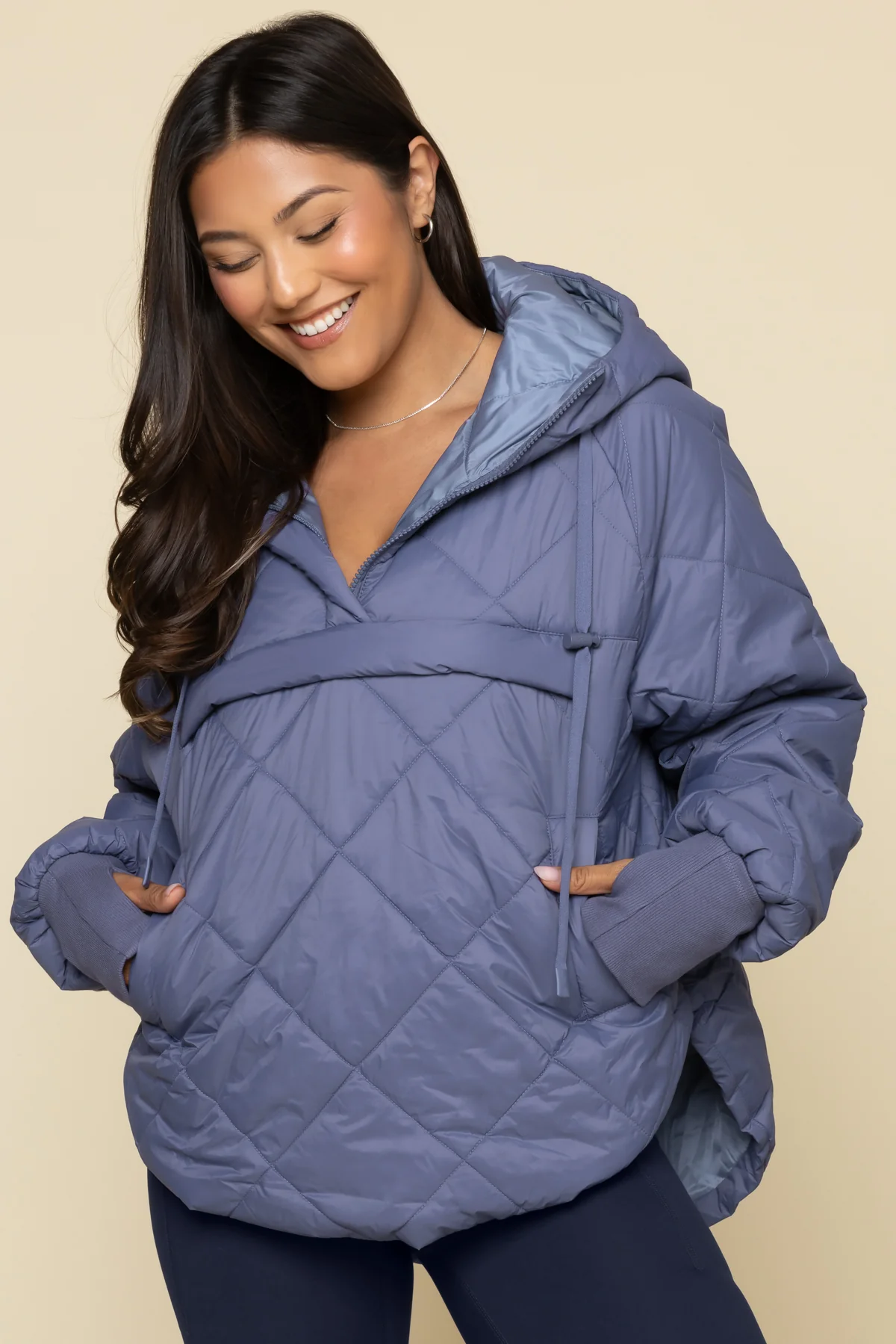Pillow Packable Puffer Jacket - Americana Blue 1 12334-pillow-packable-puffer-jacket-americana-blue-1.webp