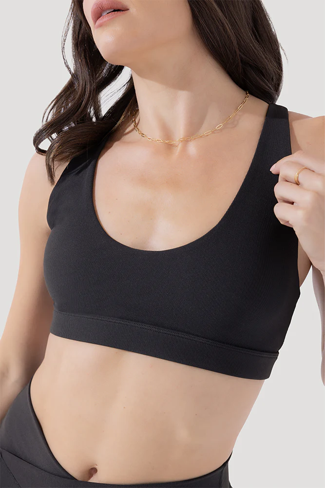 Deep Darling Bra (Ribbed) - Dark Charcoal 1 3965-deep-darling-bra-ribbed-dark-charcoal-1.webp
