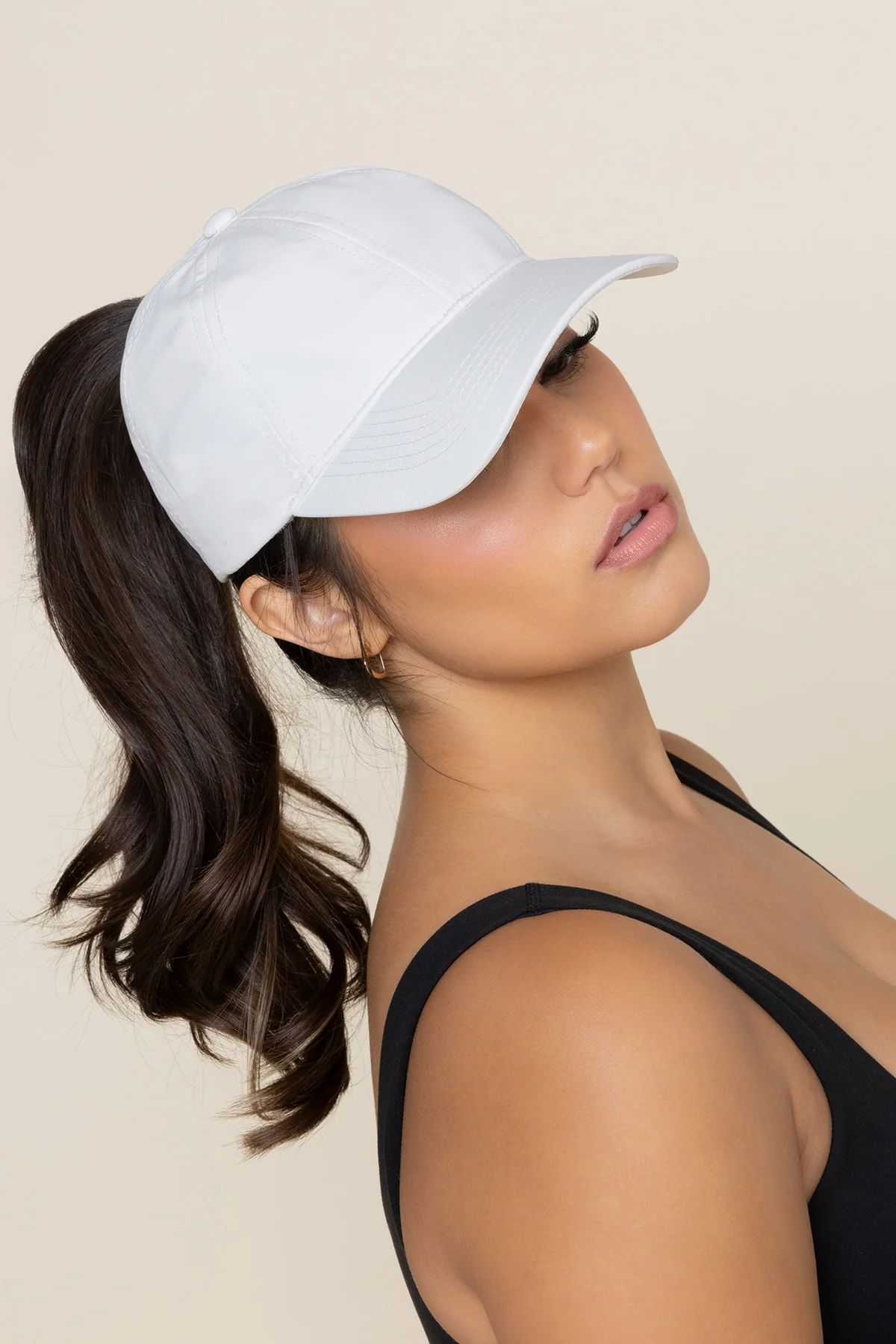 Go with the Bow High Ponytail Cap