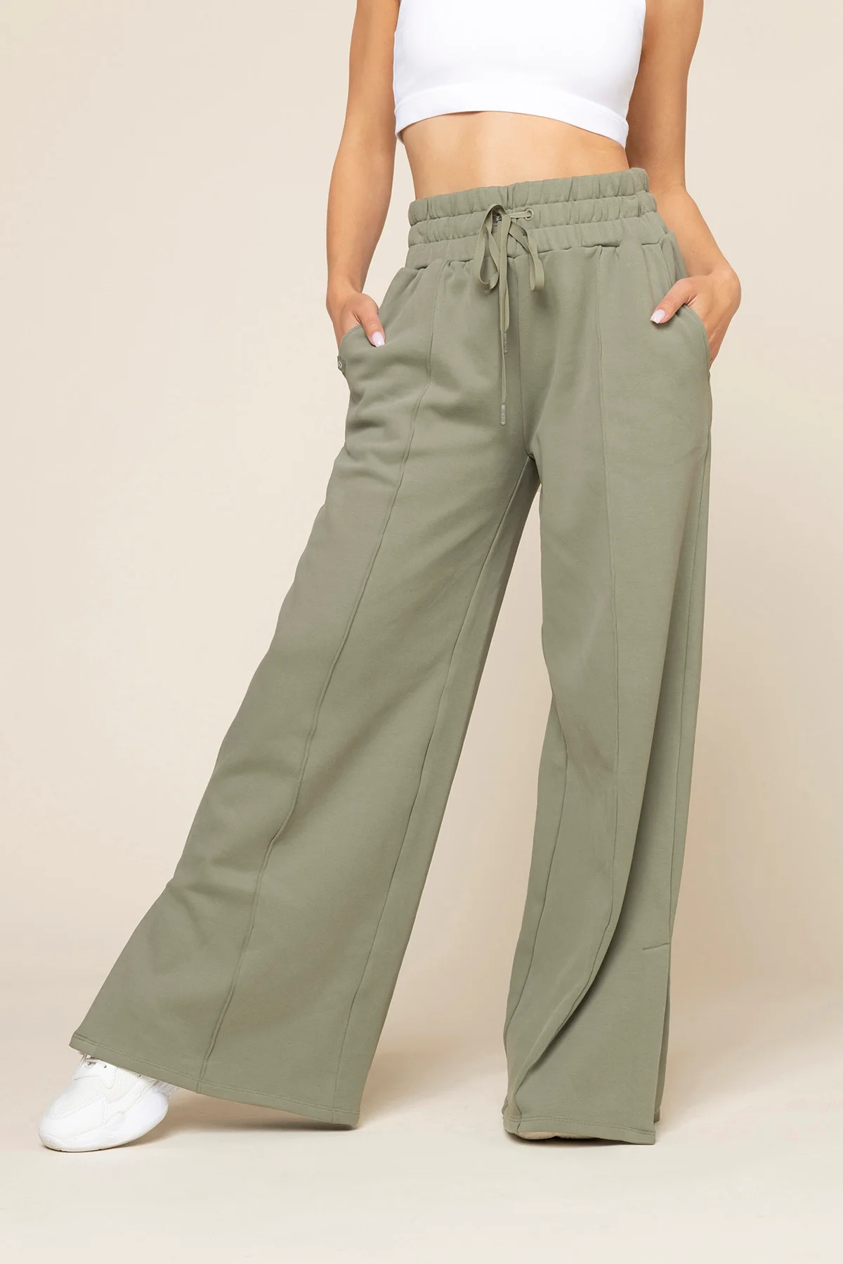 Perfect Plane Pants - Light Sage
